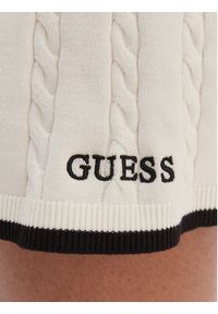 Guess Spódnica mini V6RD07 Z4652 Écru Regular Fit. Materiał: syntetyk #2