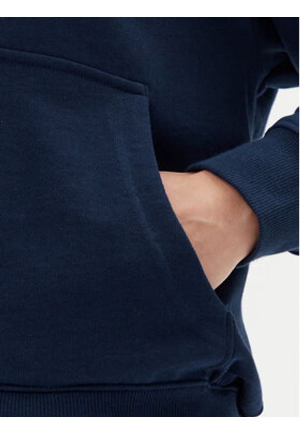 TOMMY HILFIGER - Tommy Hilfiger Bluza UW0UW05772 Granatowy Regular Fit. Kolor: niebieski. Materiał: bawełna