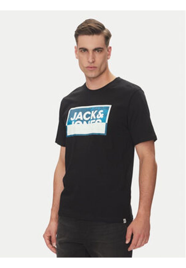 Jack & Jones Komplet t-shirtów Logan 12284754 Kolorowy Regular Fit. Materiał: bawełna. Wzór: kolorowy