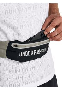 Saszetka nerka do biegania uniseks Under Armour UA Flex Run Pack Belt - czarna. Kolor: czarny. Materiał: elastan, poliester