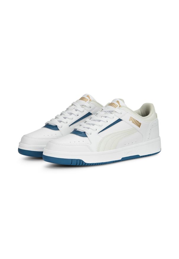 Buty Sportowe Męskie Puma Rebound Joy Low. Kolor: biały, wielokolorowy, niebieski. Sport: turystyka piesza
