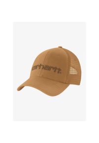 Czapka z daszkiem Carhartt Dunmore Cap - carhartt brown/oiled walnut. Kolor: brązowy. Styl: sportowy