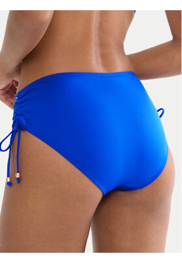 Triumph Dół od bikini Summer Tropics Midi 10226523 Niebieski. Kolor: niebieski. Materiał: syntetyk