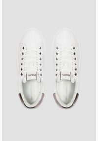 Karl Lagerfeld - KARL LAGERFELD Białe damskie sneakersy skórzane KAPRI Maison, Rozmiar 38. Kolor: biały. Materiał: skóra #3