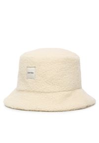 Calvin Klein Kapelusz Boucle LV04F5055G Écru. Materiał: poliester #1
