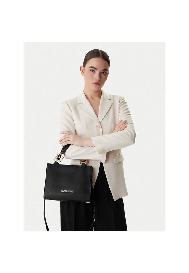 Love Moschino - Torebka LOVE MOSCHINO. Kolor: czarny