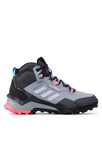 Adidas - adidas Trekkingi Terrex Ax4 Mid Gtx W GORE-TEX GZ3050 Szary. Kolor: szary. Materiał: materiał #2