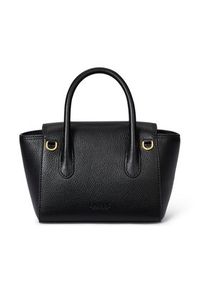 Lauren Ralph Lauren - LAUREN RALPH LAUREN Torebka 431969349002 Czarny. Kolor: czarny. Materiał: skórzane #5