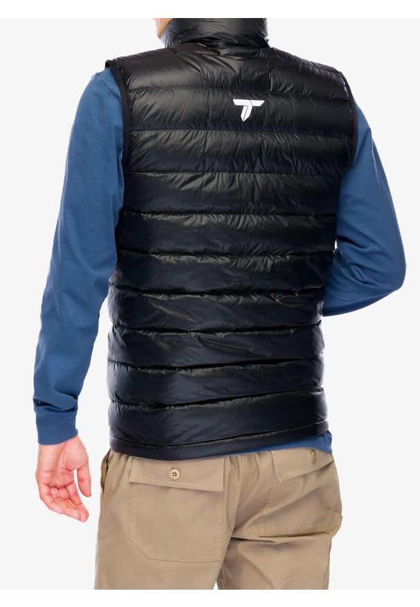 columbia - Kamizelka puchowa męska Columbia Arctic Crest Down Vest. Kolor: czarny. Materiał: puch