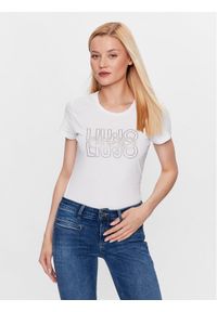 Liu Jo T-Shirt WF3085 J6308 Biały Regular Fit. Kolor: biały. Materiał: bawełna #1