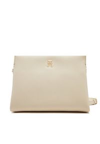 TOMMY HILFIGER - Tommy Hilfiger Torebka Th Legacy Mini Crossover AW0AW17225 Écru. Materiał: skórzane #4