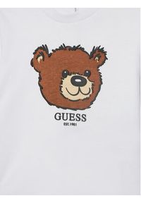 Guess Bluzka I5YI02 K8HM4 Biały Regular Fit. Kolor: biały. Materiał: bawełna #3