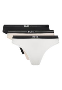 BOSS Komplet 3 par fig klasycznych 3P Brief 50510016 Kolorowy. Materiał: bawełna. Wzór: kolorowy #5