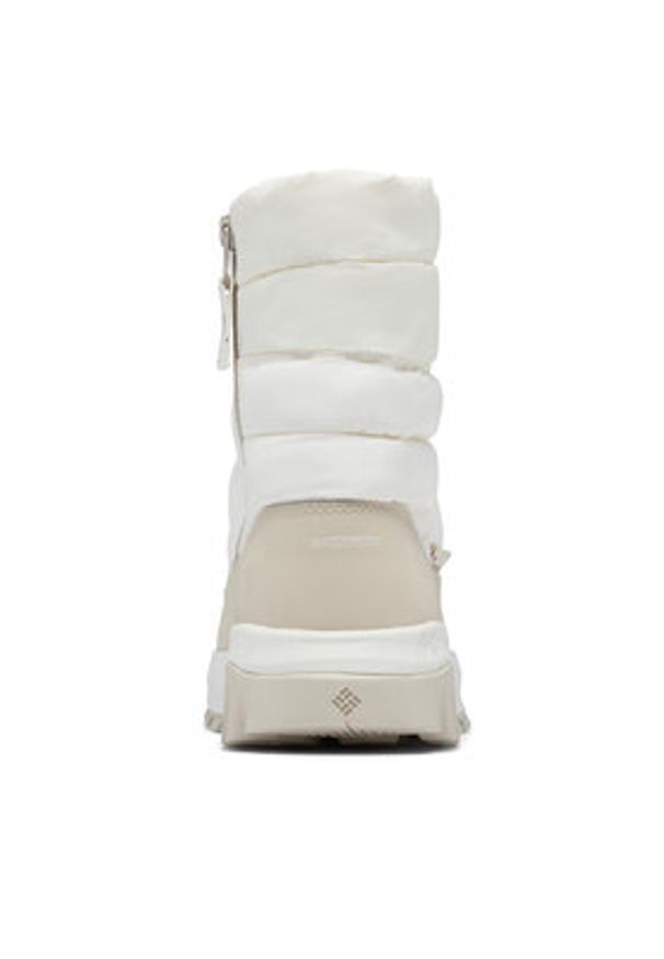columbia - Columbia Śniegowce Snowtrot Mid 2075111 Biały. Kolor: biały. Materiał: materiał