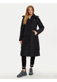 EA7 Emporio Armani Płaszcz zimowy 6DTL01 TN8AZ 0210 Czarny Regular Fit. Kolor: czarny. Materiał: syntetyk. Sezon: zima