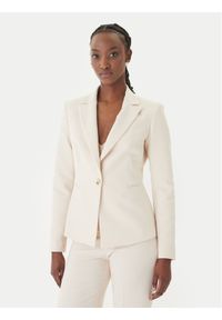 Rinascimento Marynarka CFC0128647003 Beżowy Regular Fit. Kolor: beżowy. Materiał: syntetyk #1