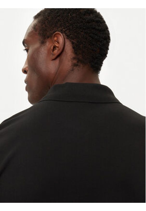 BOSS - Boss Polo Passenger 50507803 Czarny Slim Fit. Typ kołnierza: polo. Kolor: czarny. Materiał: bawełna