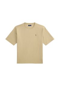 Polo Ralph Lauren T-Shirt 710A12979002 Beżowy Regular Fit. Typ kołnierza: polo. Kolor: beżowy. Materiał: bawełna #3