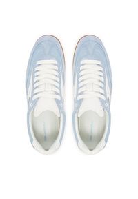 Karl Lagerfeld - KARL LAGERFELD Sneakersy KL63855 Niebieski. Kolor: niebieski. Materiał: skóra, zamsz #6