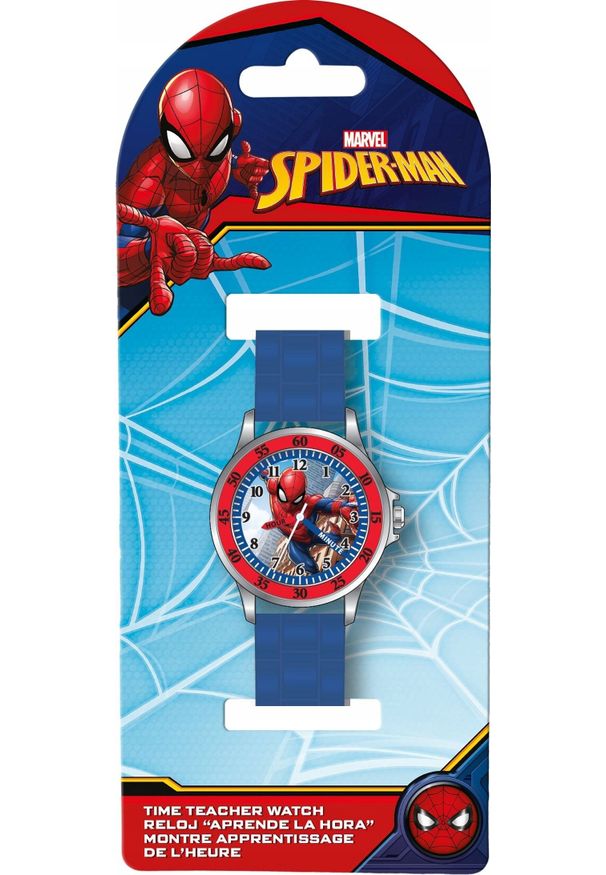 KIDS - Klasyczny Zegarek Wskazówkowy Na Rękę Dziecięcy Dla Dziecka / Spiderman / Spd9048. Styl: klasyczny