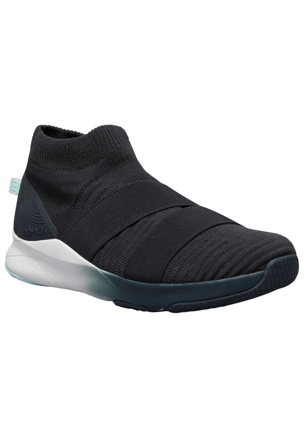 DOMYOS - Buty fitness Domyos 500. Materiał: dzianina, skóra. Sport: fitness