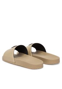 Hugo - HUGO Klapki Timein 50548671 Beżowy. Kolor: beżowy. Materiał: syntetyk #6