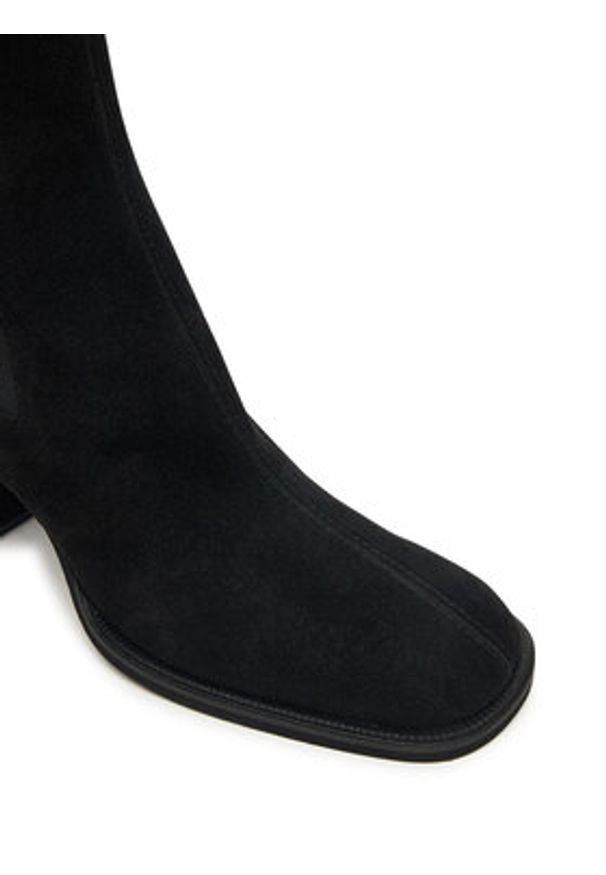 Furla Botki Diamante YK06FUD-Y61000-O6000-1-007-3600 S Czarny. Kolor: czarny. Materiał: zamsz, skóra