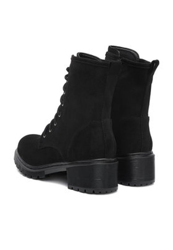 DeeZee Trzewiki 1898 Czarny. Kolor: czarny. Materiał: materiał