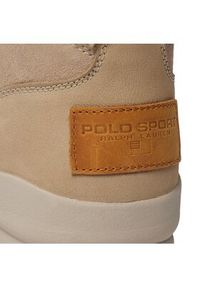 Polo Ralph Lauren Sneakersy 812913550001 Beżowy. Kolor: beżowy. Materiał: materiał #3