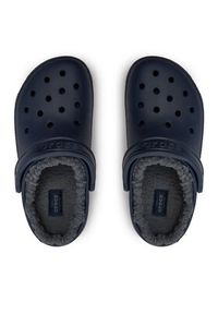 Crocs Klapki Classic Lined Clog 203591 Granatowy. Kolor: niebieski #4