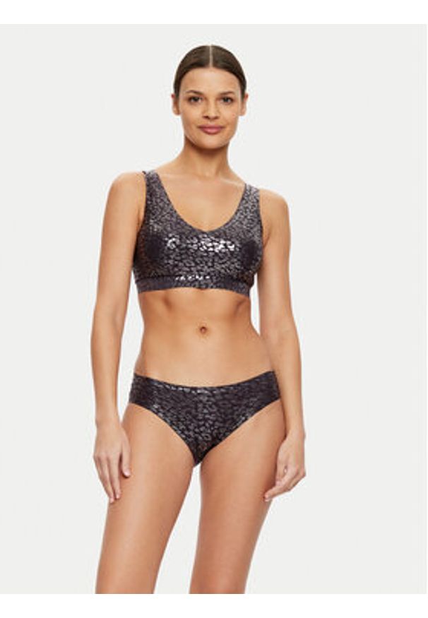 Chantelle Figi klasyczne Soft Stretch C11DA3 Granatowy. Kolor: niebieski. Materiał: syntetyk