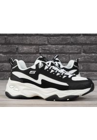 skechers - Buty damskie sportowe Skechers D LITES 4.0. Kolor: czarny, biały, wielokolorowy