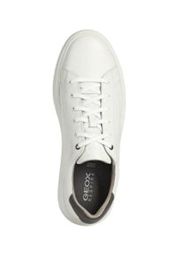 Geox Buty kolor biały. Nosek buta: okrągły. Zapięcie: sznurówki. Kolor: biały. Materiał: guma #7