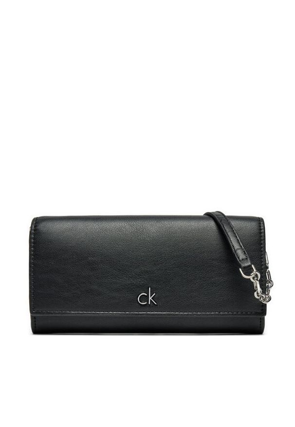 Calvin Klein Torebka Ck Daily Wallet Mini Bag_Pbl K60K612852 Czarny. Kolor: czarny. Materiał: skórzane