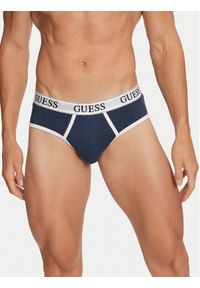 Guess Komplet 3 par slipów U4BG81 KCEJ0 Kolorowy. Materiał: bawełna. Wzór: kolorowy