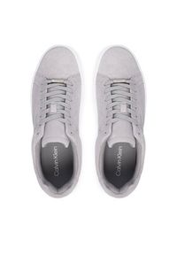 Calvin Klein Sneakersy Classic Cups Laceup Tape Su HM0HM02200 Szary. Kolor: szary. Materiał: zamsz, skóra #2