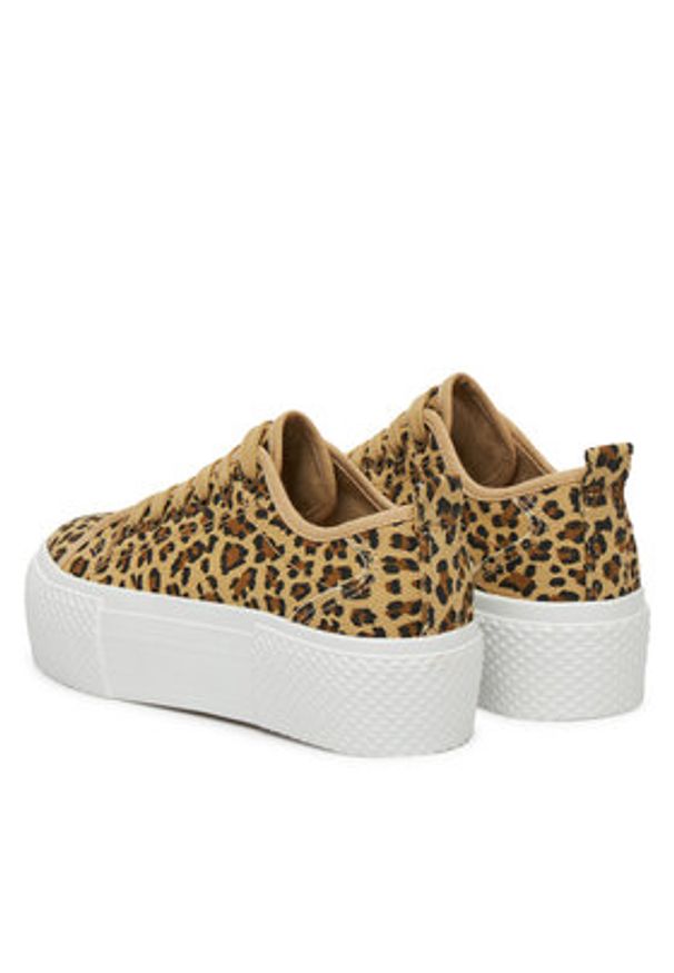 DeeZee Tenisówki ZYRH028 Beżowy. Kolor: beżowy. Materiał: materiał