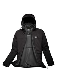 Kurtka przeciwdeszczowa z kapturem Helly Hansen Move. Typ kołnierza: kaptur. Kolor: czarny #1