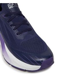 EA7 Emporio Armani Sneakersy X8X176 XK377 U548 Granatowy. Kolor: niebieski. Materiał: skóra