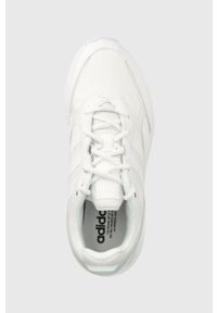 adidas Originals sneakersy 1K Boost kolor biały GZ3548-FTWWHT. Nosek buta: okrągły. Zapięcie: sznurówki. Kolor: biały. Materiał: materiał, guma #5
