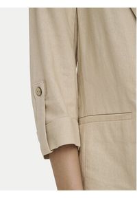 only - ONLY Marynarka Goa 15363727 Beżowy Regular Fit. Kolor: beżowy. Materiał: wiskoza #6