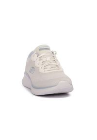 skechers - Buty do chodzenia damskie Skechers Ntmtsketch Lite. Kolor: beżowy. Materiał: materiał, syntetyk. Szerokość cholewki: normalna. Sport: turystyka piesza