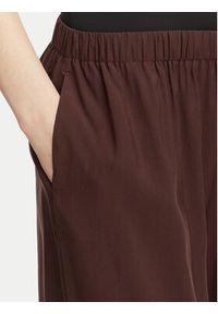 only - ONLY Spodnie materiałowe Scarly 15380514 Brązowy Relaxed Fit. Kolor: brązowy. Materiał: materiał #7