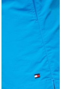 TOMMY HILFIGER - Tommy Hilfiger szorty kąpielowe kolor niebieski. Kolor: niebieski. Materiał: tkanina, poliamid #2