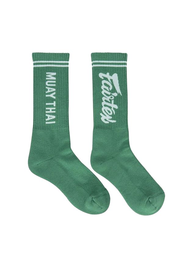 FAIRTEX - Skarpety Fairtex SOCK2. Kolor: zielony