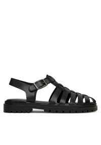 G-Star RAW - G-Star Raw Sandały WI34-23568-03 Czarny. Kolor: czarny. Materiał: skóra