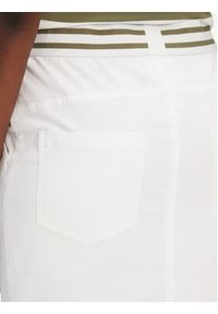 Olsen Spódnica ołówkowa 16001367 Biały Slim Fit. Kolor: biały. Materiał: bawełna #5