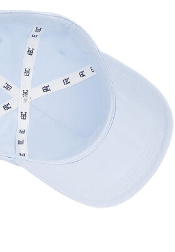 TOMMY HILFIGER - Tommy Hilfiger Czapka z daszkiem Th Imd Color 6 Panel Cap AM0AM13542 Błękitny. Kolor: niebieski. Materiał: materiał, bawełna