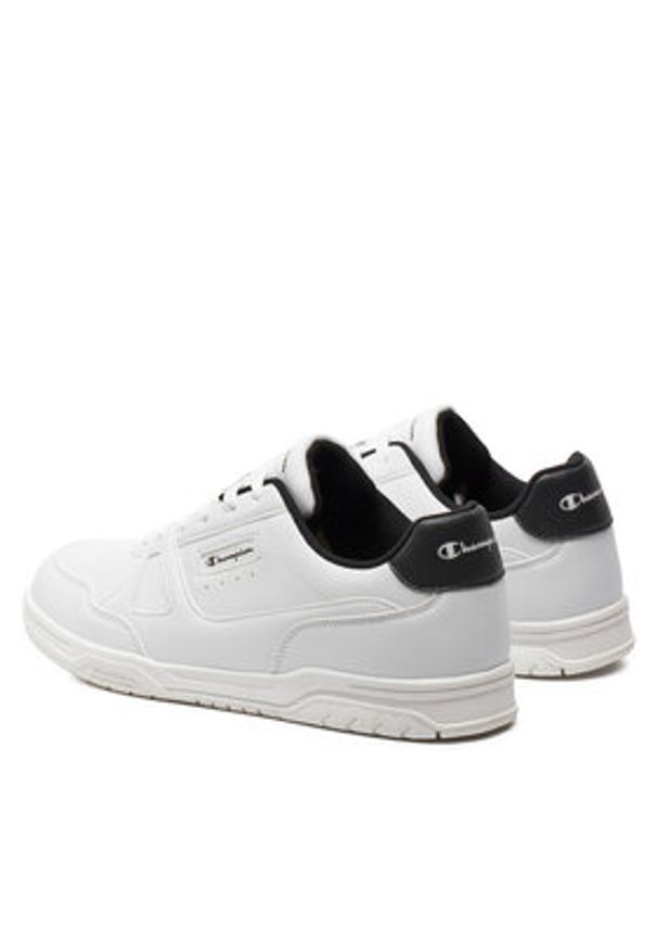 Champion Sneakersy Tennis Clay 86 Low Cut Shoe S22234-CHA-WW010 Biały. Kolor: biały. Materiał: skóra
