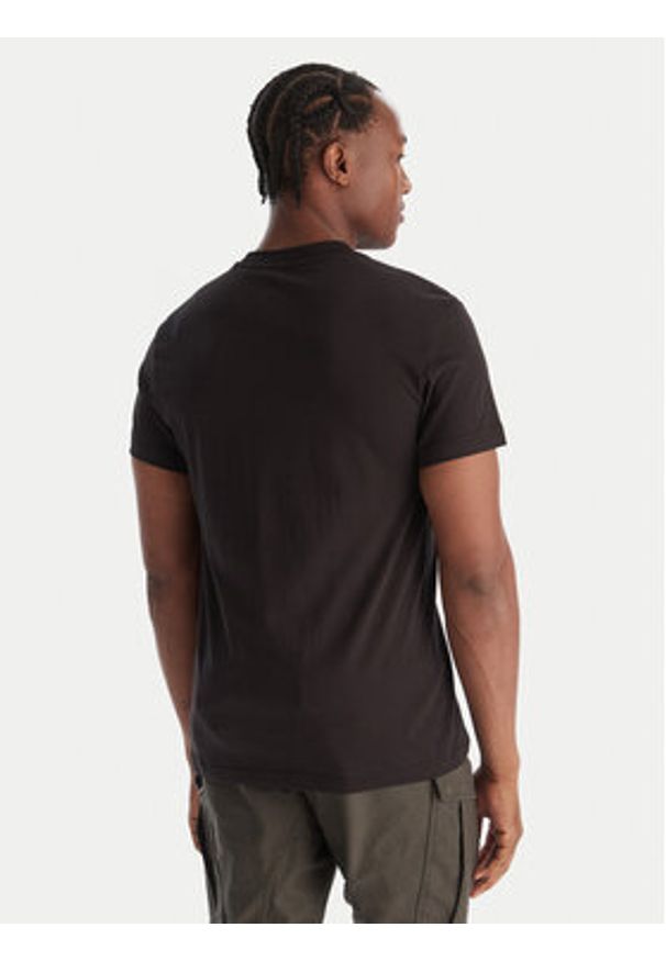 G-Star RAW - G-Star Raw T-Shirt Originals D25969-C506 1214 Czarny Regular Fit. Kolor: czarny. Materiał: bawełna
